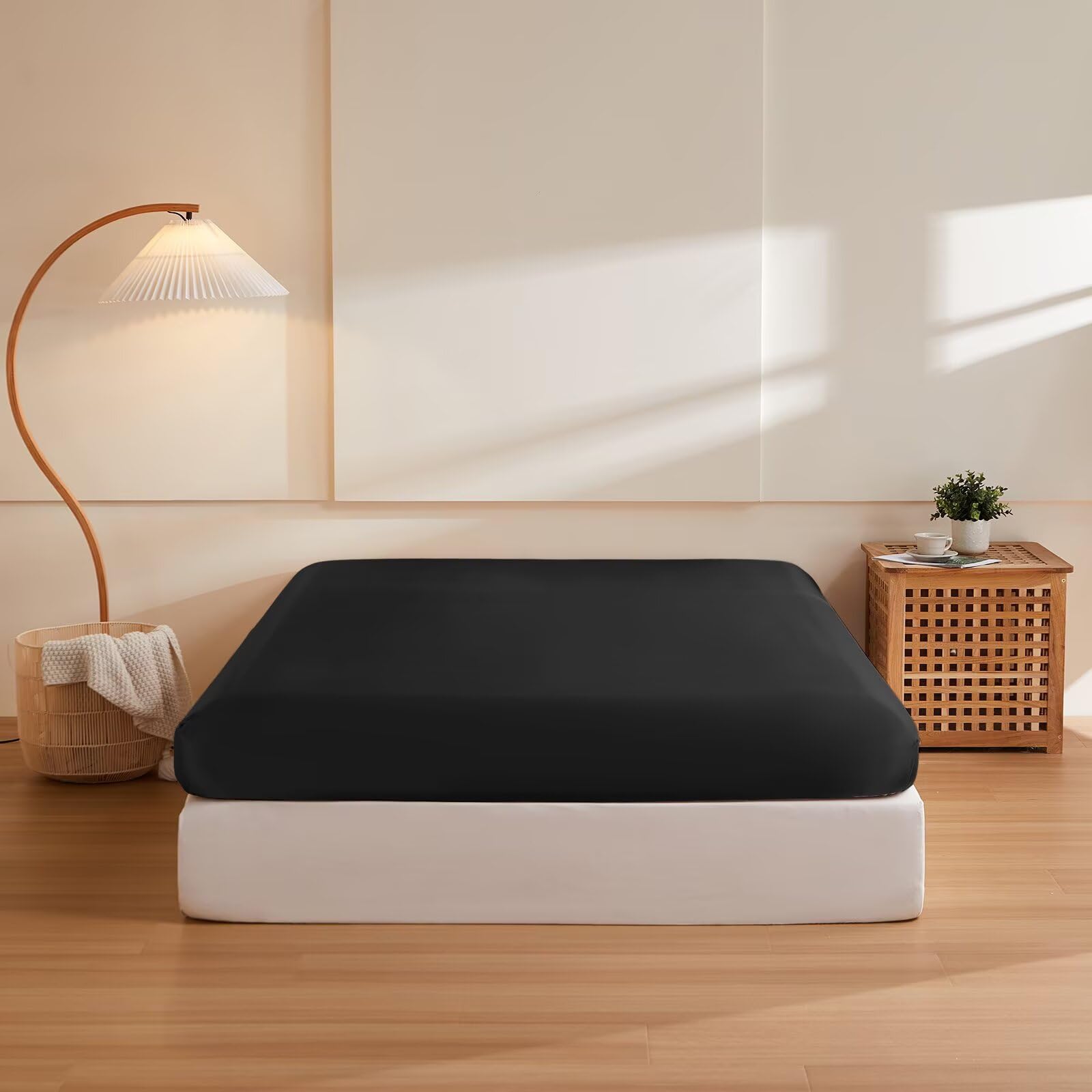 Amazon｜[THXSILK] シルクボックスシーツ 100%19匁シルク 縫い目なし